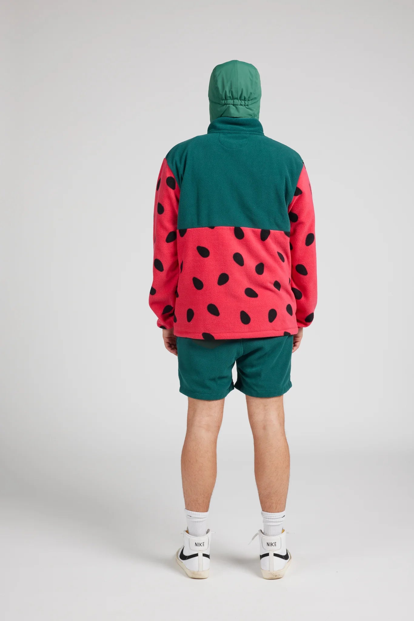 Airblaster Fleece Half Zip Watermelon