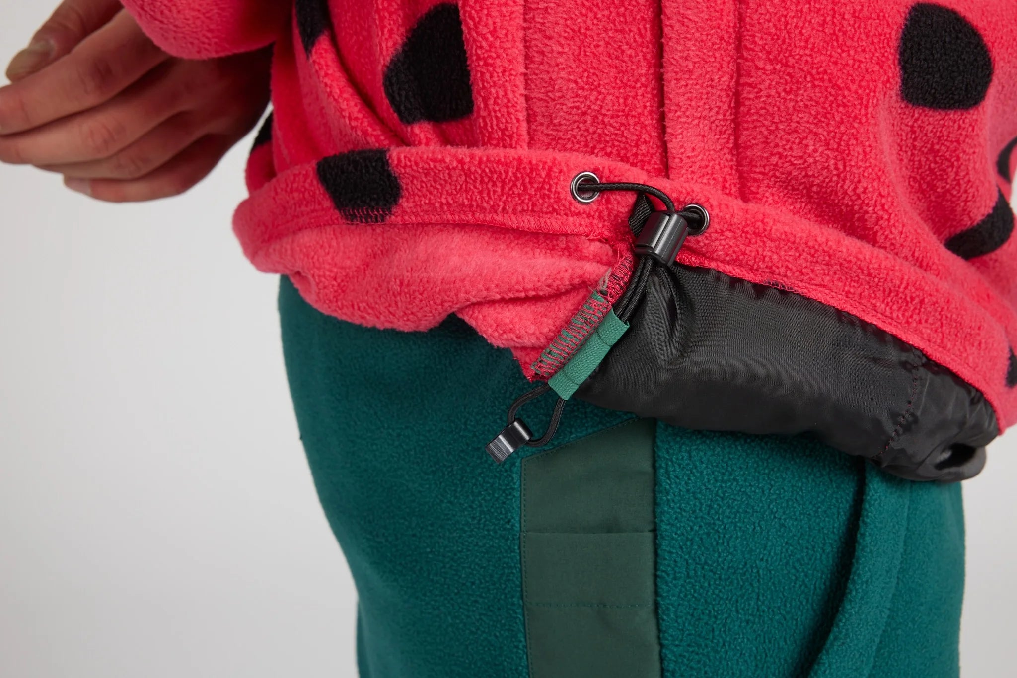 Airblaster Fleece Half Zip Watermelon