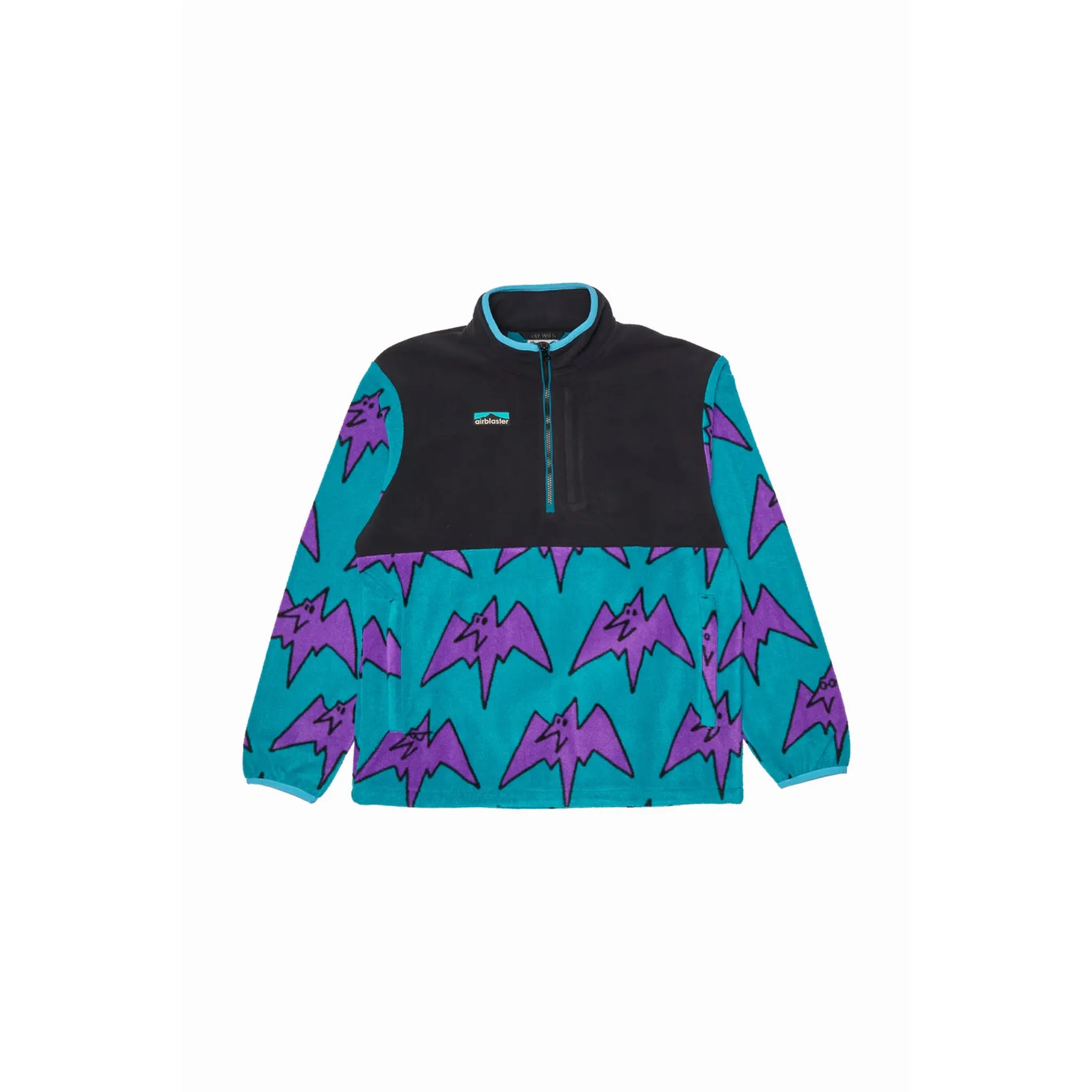 Airblaster Fleece Half Zip Big Huck Terry