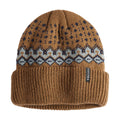 Autumn Beanie Fair Isle Light Brown