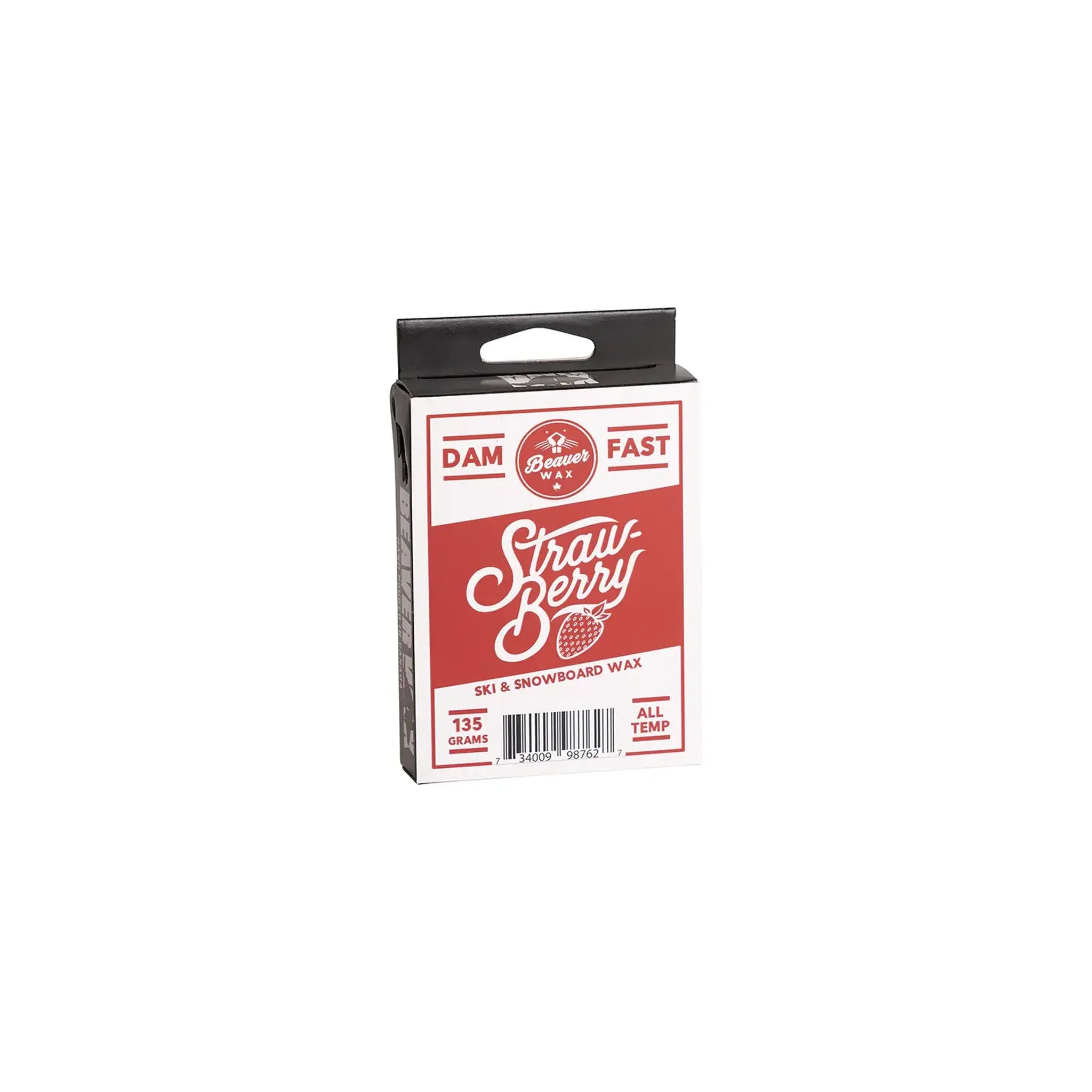 Beaver Wax Hot Wax All Temp (135g) Strawberry