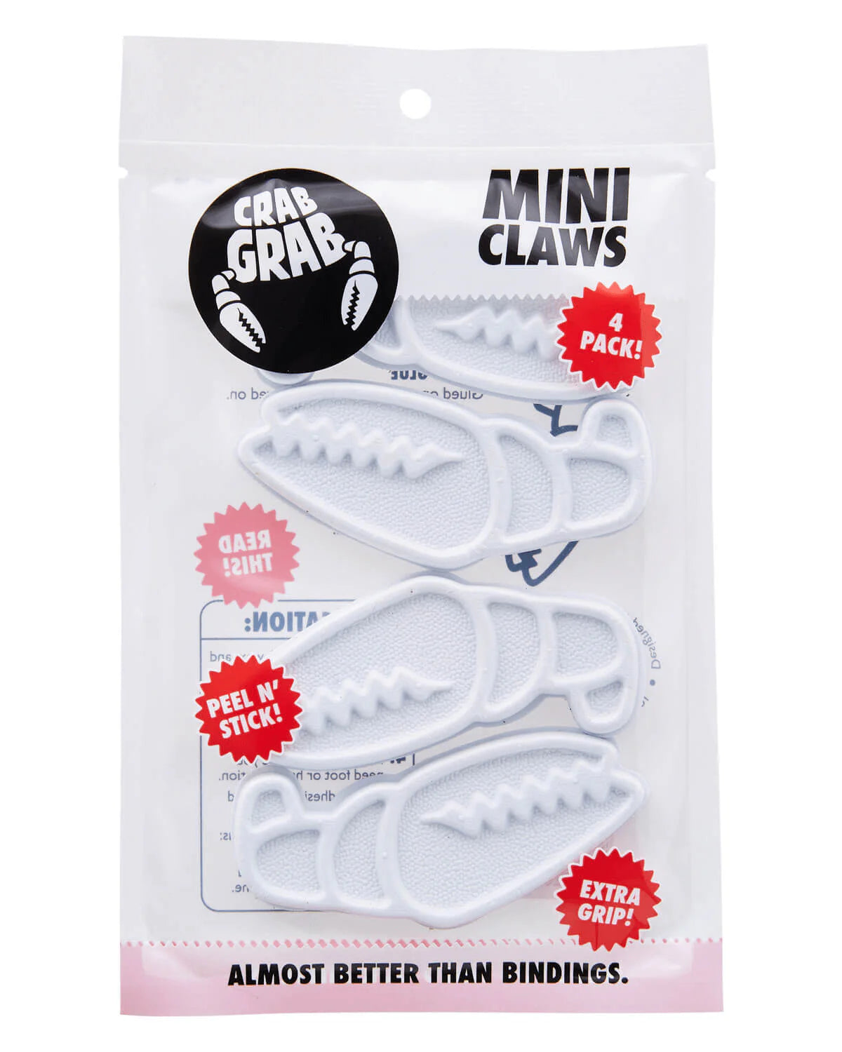 Crab Grab Mini Claws White