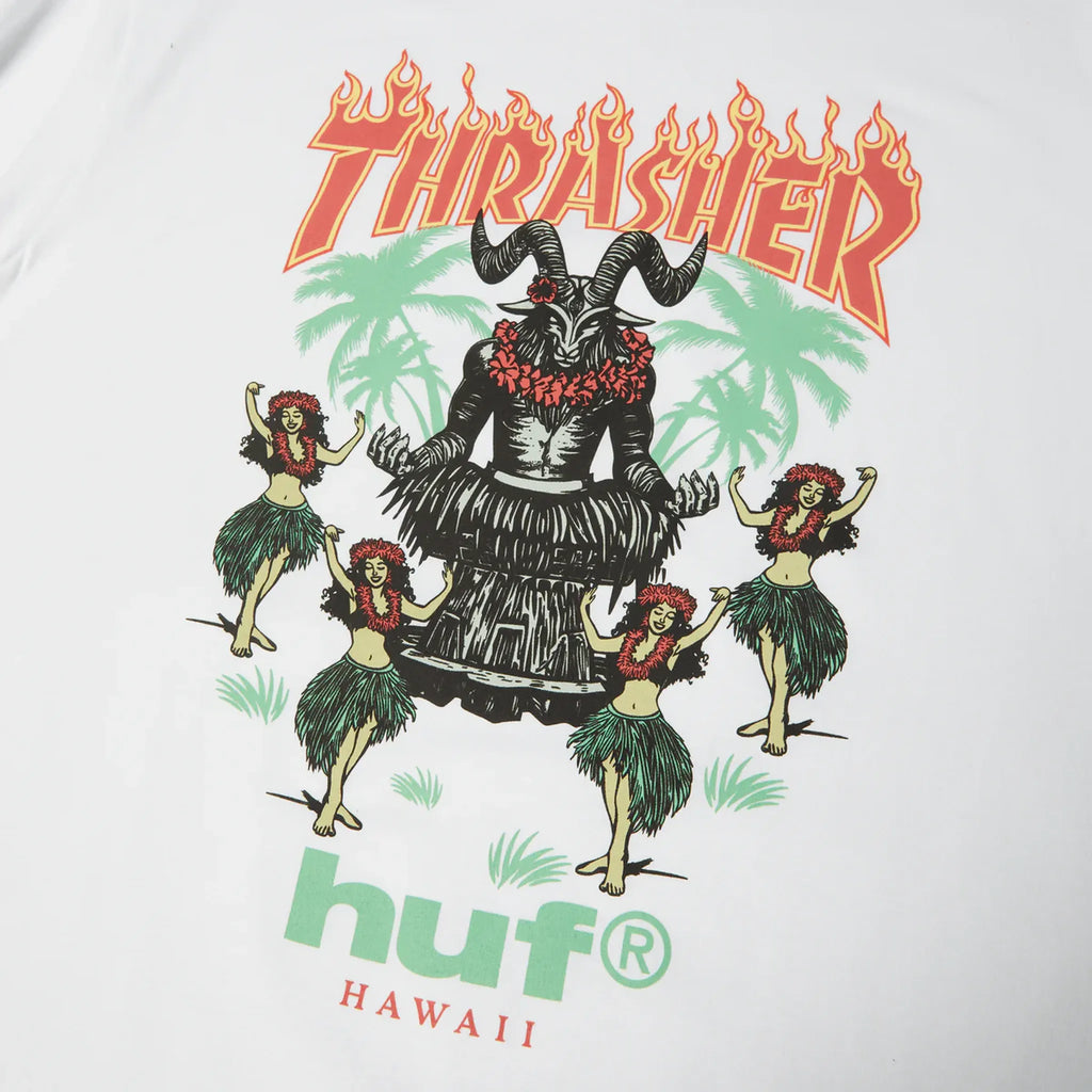 HUF x Thrasher Goat Luau Tee