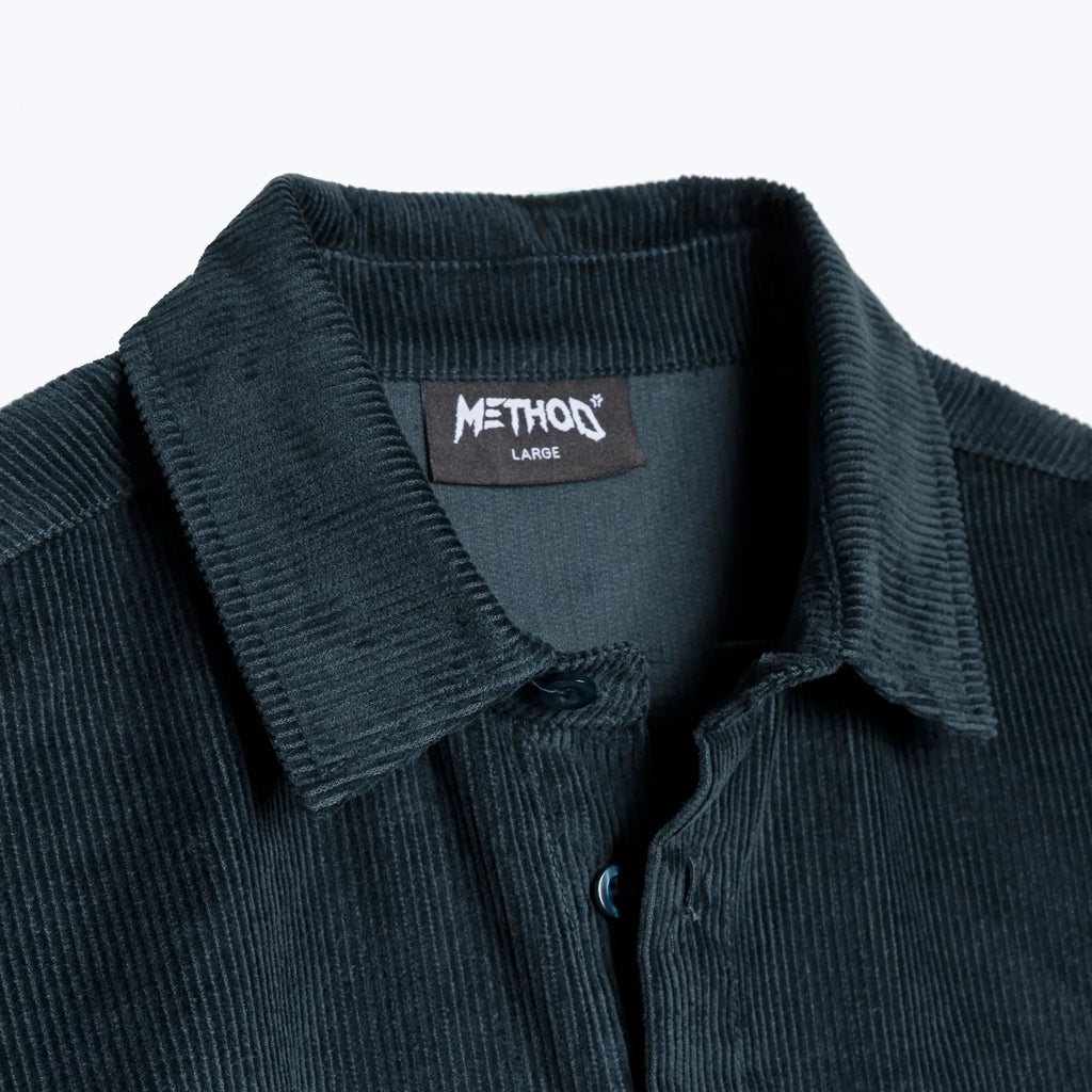 Method x Arthur Longo Cord Shirt Slate Blue