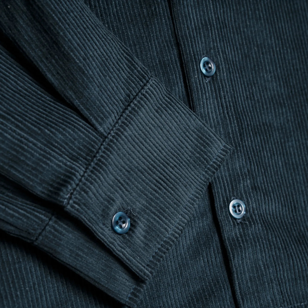 Method x Arthur Longo Cord Shirt Slate Blue
