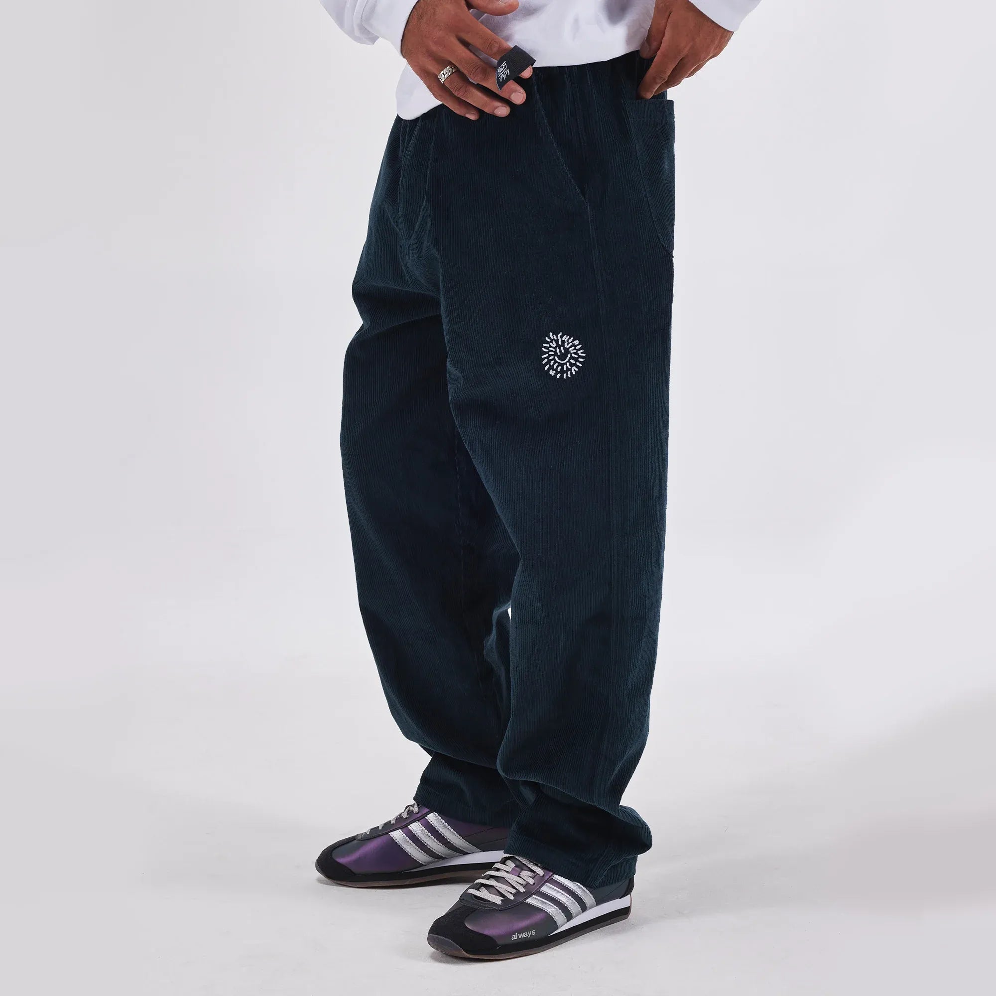 Method x Arthur Longo Cord Pant Slate Blue