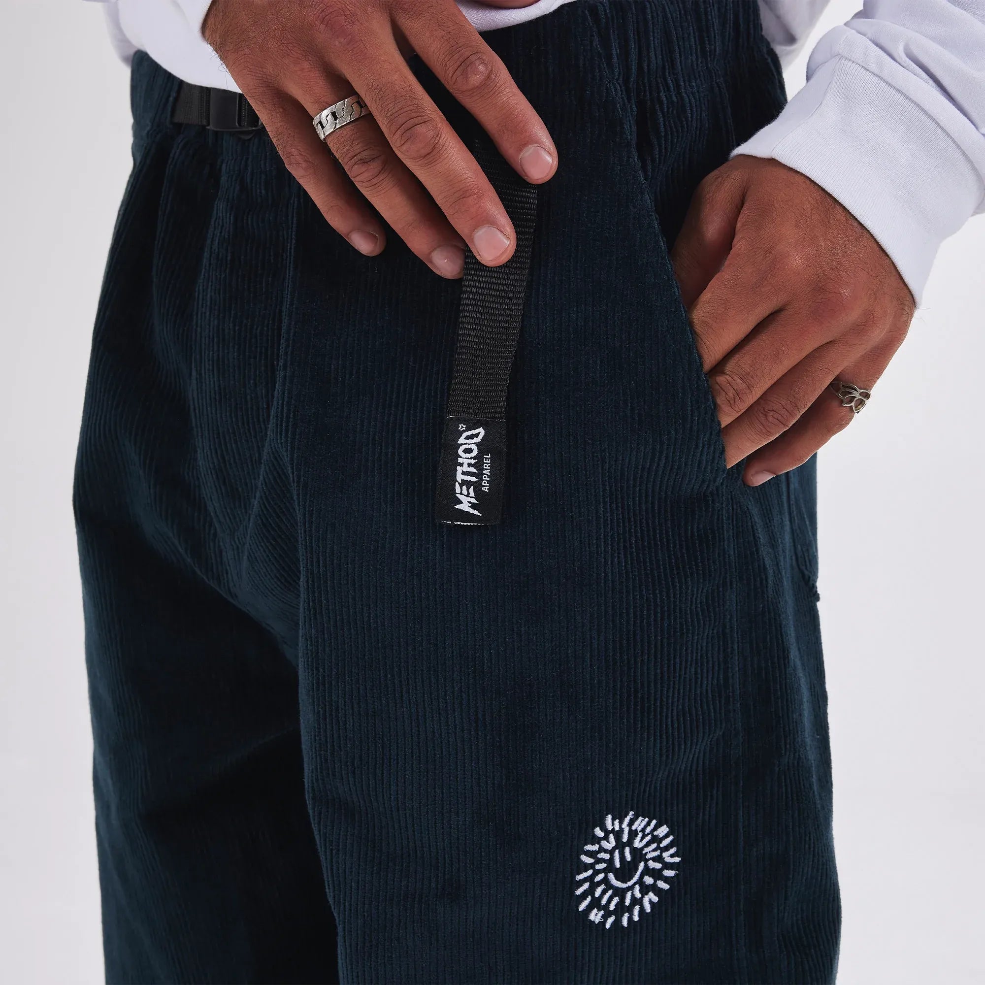 Method x Arthur Longo Cord Pant Slate Blue
